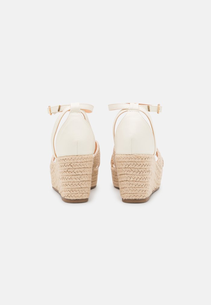 Sandales Anna Field Espadrillas Wedge platform Boucle Beige Femme | HCD-9007967